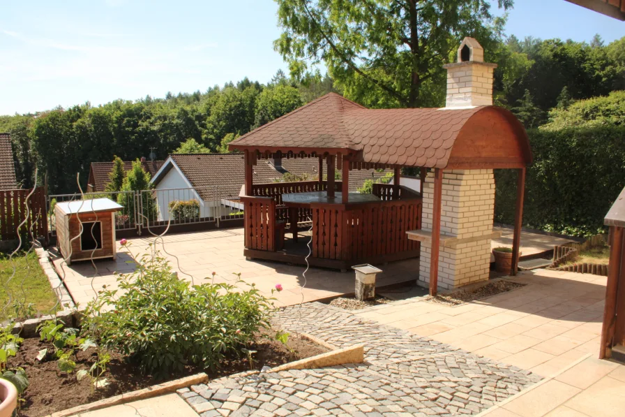 Garten, Pavillon