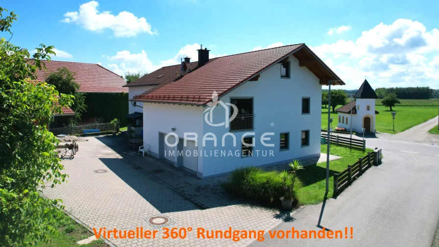 Startbild - Haus kaufen in Bad Füssing - *** PROVIONSFREI - EFH - Neu(an-)bau + Kernsanierung - ruhige Lage - große Garage!! ***