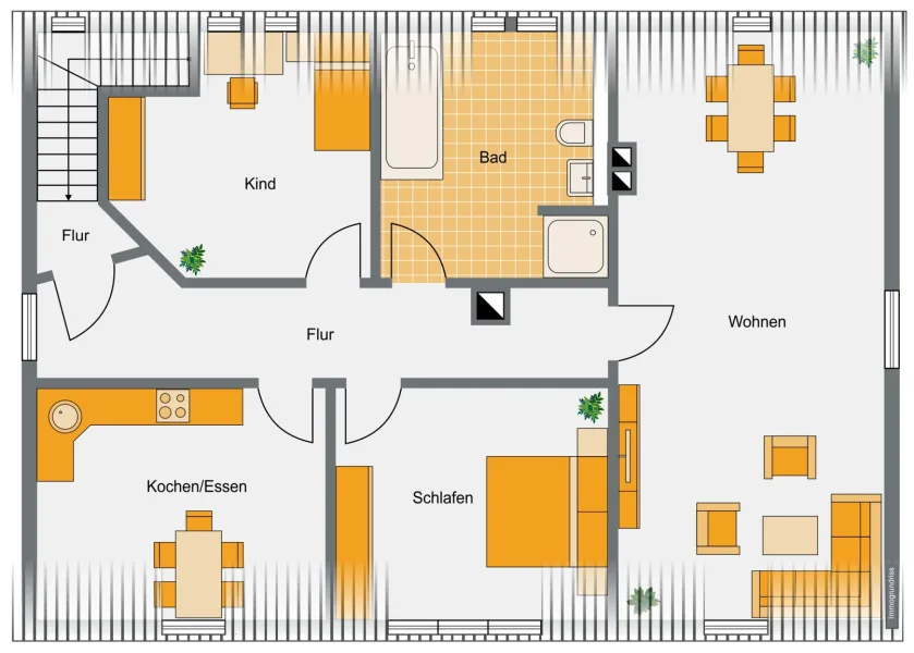 Grundriss Dachgeschoss