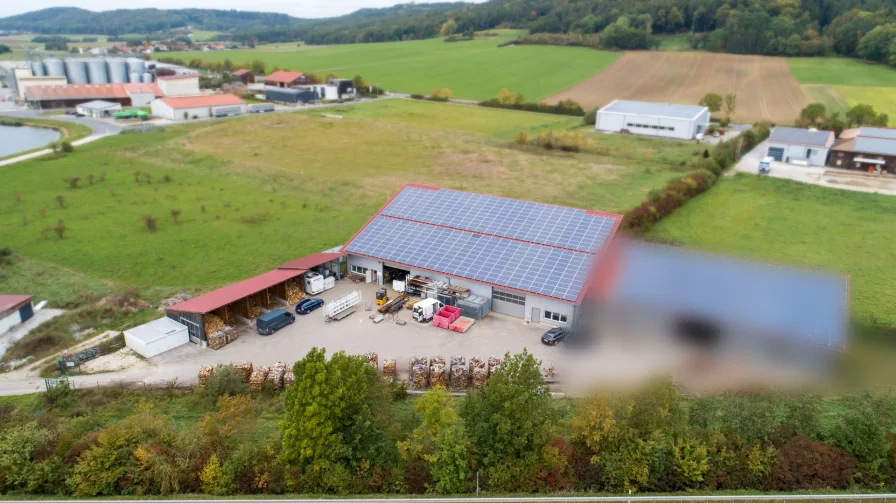 Gewerbeobjekt Mühlhausen - Halle/Lager/Produktion kaufen in Mühlhausen - ***Gewerbeobjekt mit Lagerhalle + Carport-Halle***