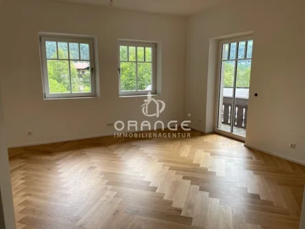 Wohnzimmer - Wohnung mieten in Berchtesgaden - ***Erstbezug nach Renovierung! 2-Zimmer-Wohnung zu vermieten!***