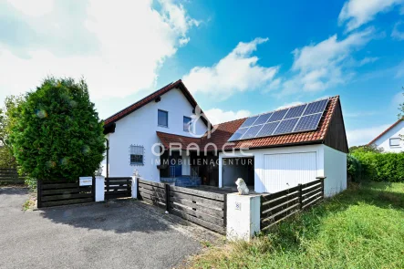 Aussenansichten (4) - Haus kaufen in Weidenbach - ***EFH MIT KELLER UND GARAGE - WÄRMEPUMPE UND SOLAR!***