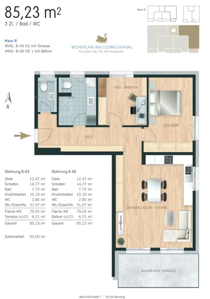 Grundriss Wohnung B-04