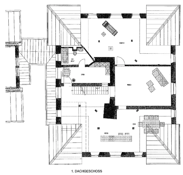 Grundriss 1. DG