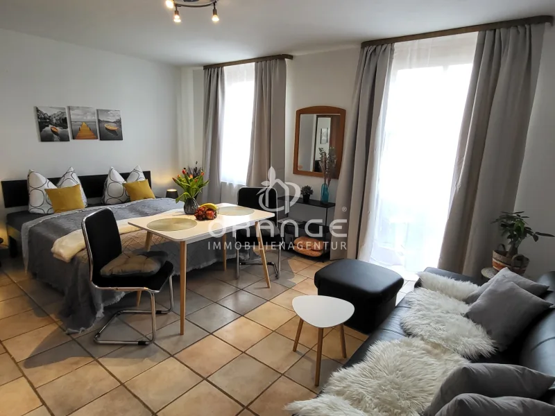 Wohn-Schlafbereich - Wohnung kaufen in Bad Griesbach im Rottal - ***Gemütliche Appartements in Zentraler Lage in Bad Griesbach mit Tiefgaragenstellplatz***