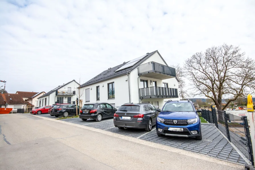 Stellplatz direkt am Haus