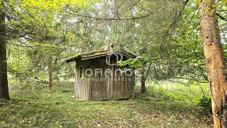 Hütte - Grundstück kaufen in Hofkirchen / Grubhof - ***Natur pur !!!Wald und Grünland mit Hütte und Brunnen in Hofkirchen sucht Naturliebhaber!!!***