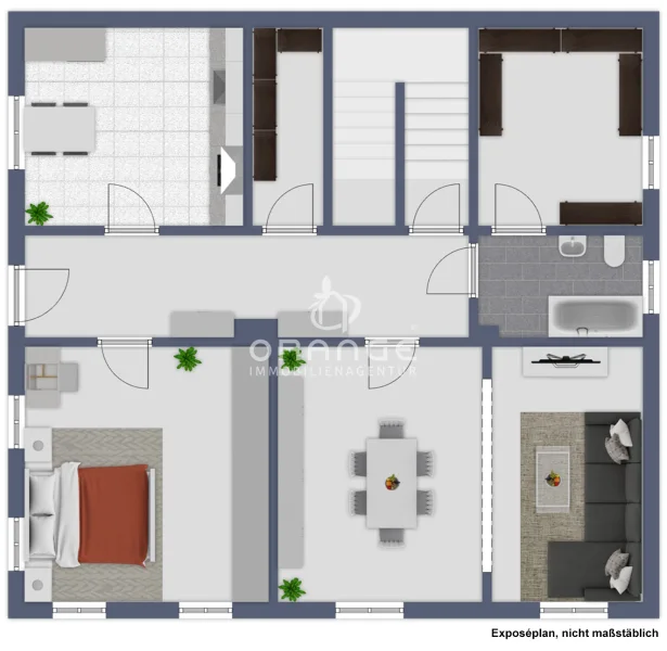 Grundriss EG Bauernhaus