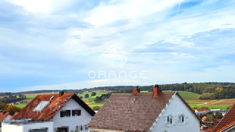 Ausblick vom Schlafzimmer