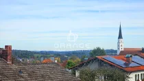 Ausblick vom Schlafzimmer