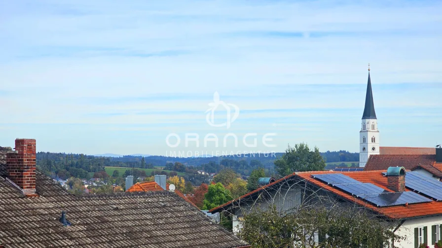 Ausblick vom Schlafzimmer