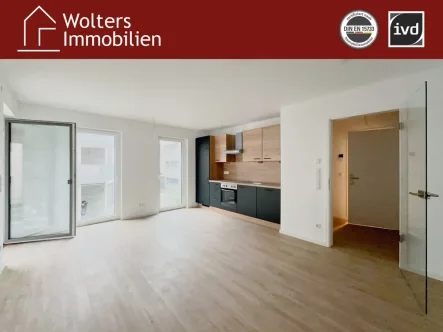 Wohn-/Esszimmer - Wohnung mieten in Gütersloh - Moderne Singlewohnung mitten in der City!