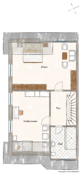 Grundriss Dachgeschoss