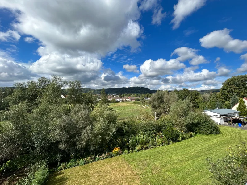 Ausblick Balkon