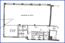 Buero_128_Grundriss inkl Duschbad