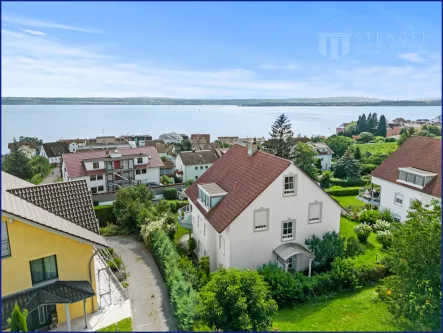 Lage zum See - Wohnung kaufen in Meersburg - Traumhafte 4,5-Zimmer-Maisonettewohnung mit Seesicht in Meersburg