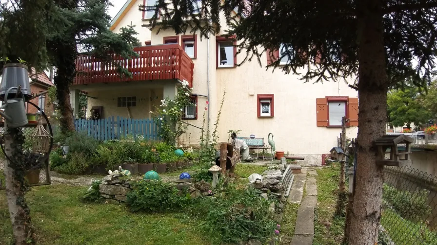 Der Garten nach Süden