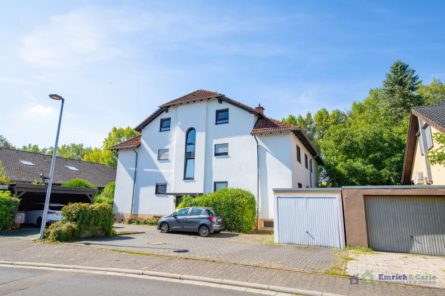 Außenaufnahme - Wohnung kaufen in Heidesheim-Heidenfahrt - Traumhafte 3-Zimmer-Wohnung mit Balkon und Blick ins Grüne