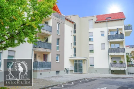 Ansicht Haus - Wohnung mieten in Ludwigshafen - * Moderne 3 ZKB Wohnung mit Küche + Keller + 2 StellplätzeTG in LU *Baujahr 2023*barrierefrei*