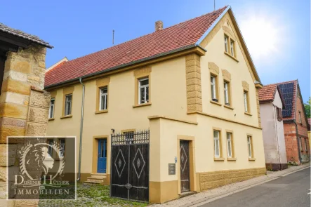 Hausansicht - Haus kaufen in Eppelsheim - Ehemaliger Bauernhof in Eppelsheim!!! Ihr Traumanwesen für Familie, Komfort und Kapitalanlage