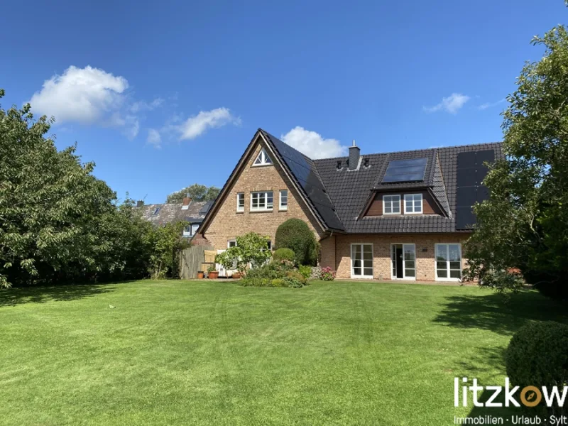 0-Titel - Haus kaufen in Sylt / Morsum - Großzügige Doppelhaushälfte mit herrlichem Weitblick !