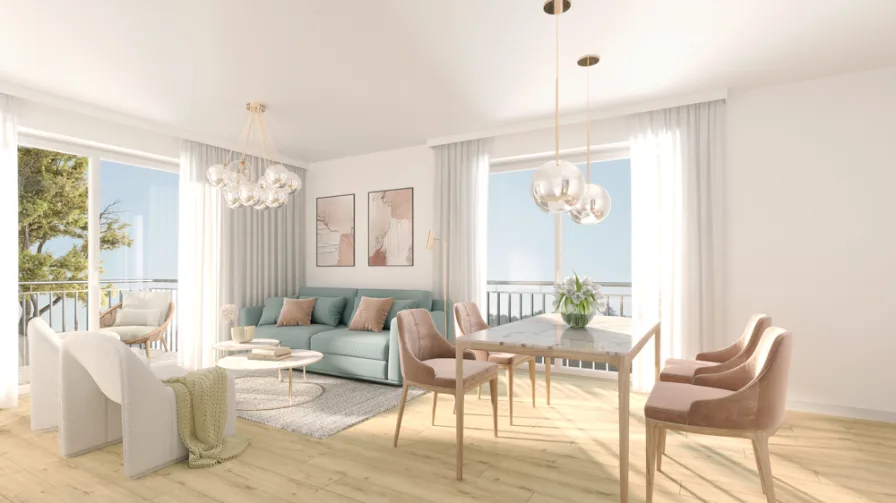 Visualisierung/ Beispielbild - Wohnung kaufen in München - *** Villa Felice *** charmante 2-Zimmer-Wohnung mit Balkon *** idyllische Lage in Obergiesing ***