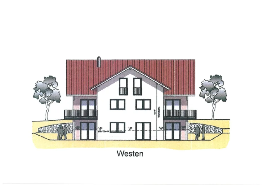 Ansicht Westen