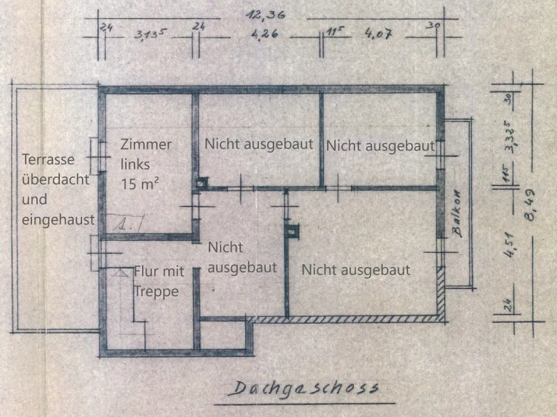 Grundriss DG 