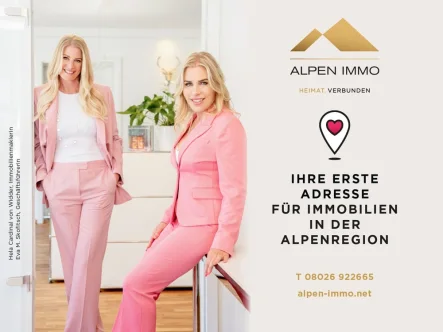 Alpen-Immo_GmbH_Schliersee - Wohnung kaufen in Schliersee - NEUBAU Schliersee Ort: LUXUS 3-ZI-WOHNUNG | umlaufender Balkon