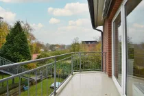 Balkon in Südwestausrichtung