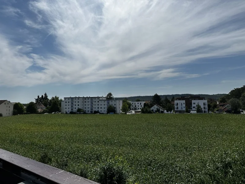 Fernblick vom Balkon