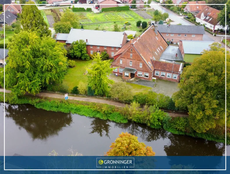 Titelbild (aktiv) - Zinshaus/Renditeobjekt kaufen in Bardowick - Entwicklungsfähige Liegenschaft mit Potenzial und 2.000m² überdachte Fläche direkt an der Ilmenau