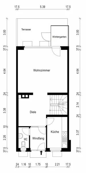 Grundriss Erdgeschoss