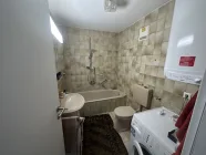 Blick in das Badezimmer