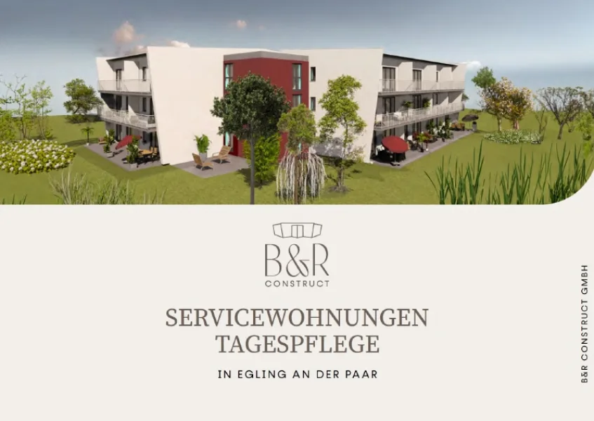 Titelbild - Haus kaufen in Egling - Neubau-Servicewohnungen mit Tagespflege in Egling a. d. Paar!