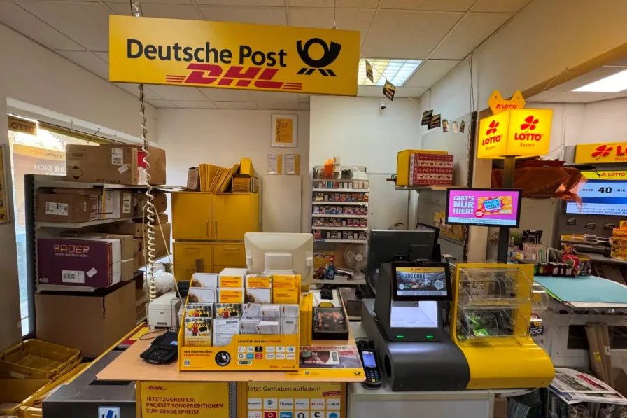 Titelbild - Laden/Einzelhandel mieten in Bergkirchen - Gut etablierter Laden für Post, Lotto und Schreibwaren sucht neuen Besitzer!