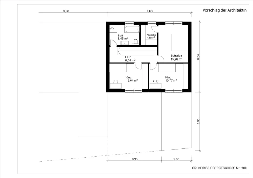 Vorschlag der Architekten