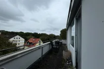 großzügiger Balkon