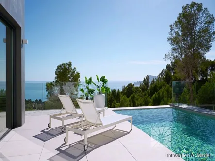 Infinity Pool - Haus kaufen in Altea - Exklusive Luxus- Villa