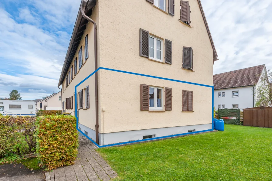 Außenansicht  - Wohnung kaufen in Isny im Allgäu - Vermietete 2-Zimmerwohnung zwischen Naturschutzgebiet und Innenstadt