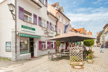 Außenansicht - Gastgewerbe/Hotel kaufen in Isny im Allgäu - Historische Gaststätte im Herzen der Stadt - Zur Pacht in frequentierter Lage