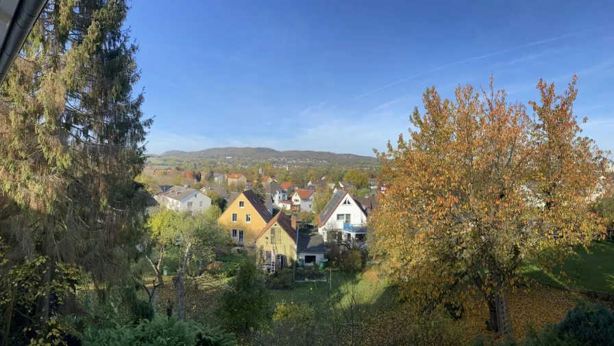 Blick vom Balkon 