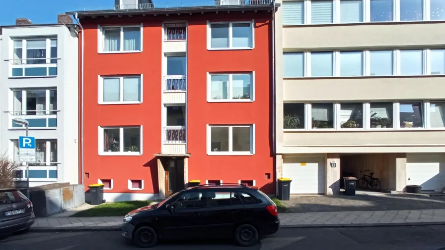 Außenansicht - Wohnung mieten in Kassel - Schöne 2-ZKB-Wohnung mit Balkon im Vorderen Westen von Kassel