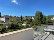 Blick von der Dachterrasse Penthouse