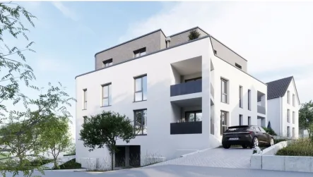 Außenansicht - Wohnung kaufen in Kassel - 12 Exklusive Neubau-Eigentumswohnungen in zentraler Lage von Kassel-Wehlheiden