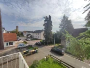 Blick vom Balkon