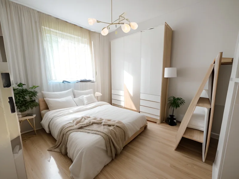 Schlafzimmer Wohnung 2 - Designbeispiel