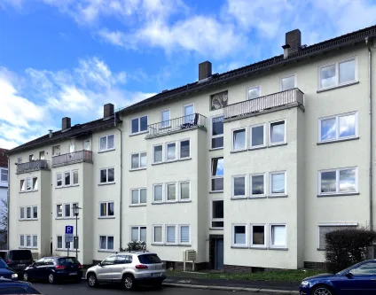 Hausansicht - Wohnung mieten in Kassel - Helle 2-ZKB-Wohnung in beliebter, zentraler Lage von KS-Königstor