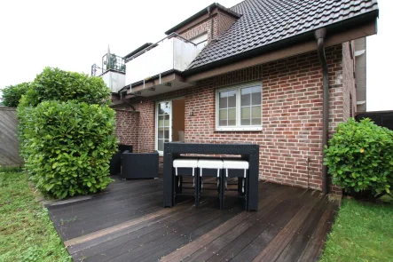 Terrasse - Wohnung kaufen in Dorsten/ Rhade - **Reserviert** Erdgeschoßwohnung mit Garten in idyllischer Lage von Dorsten