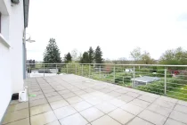 Dachterrasse in Ost-Ausrichtung